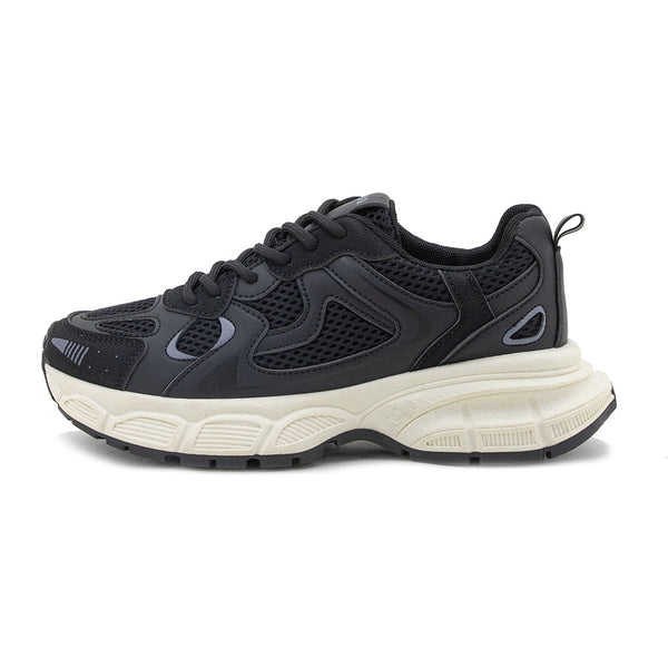 Tenis De Suela Alta Con Cortes