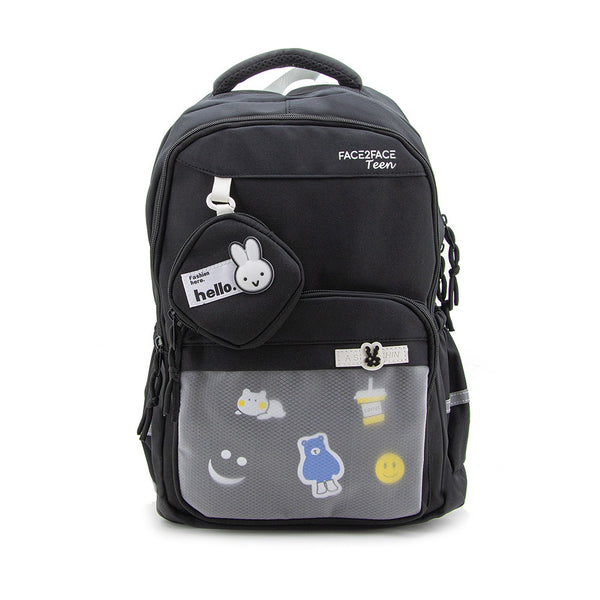Morral En Tela Con Monedero