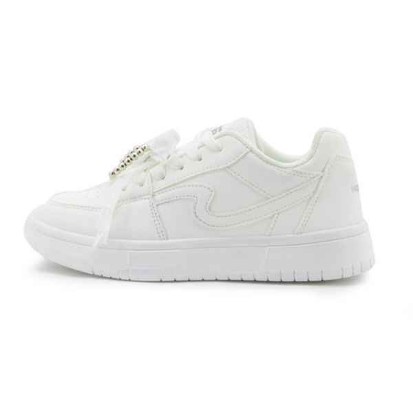 Sneakers Clasicos Bajos Con Aplique Decorativo